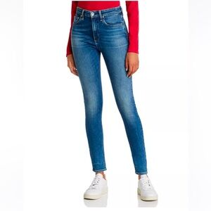 rag & bone Nina High-Rise Skinny Jeans in Exmoor Size 27 in Perfect Condition
